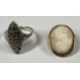 ASSORTMENT OF SILVER JEWELLERY, including bangle, fancy link bracelet, Egyptian pendant, claw - Image 6 of 6