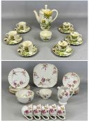 COPELAND SPODE TEA / COFFEE WARE, comprising china floral tea set for Dorothy Perkins, 21 pieces,