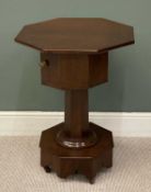 VICTORIAN BIEDERMEIER TABLE with octagonal top and base, 81 (h) x 61 (w) x 61cms (d) Provenance: