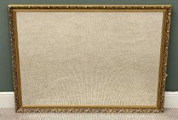 LARGE GILT FRAMED BEVELLED WALL MIRROR, 99 x 130cms Provenance: private collection Flintshire