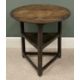 GOOD ANTIQUE OAK CRICKET TABLE, 66 (h) x 68cms (diam) Provenance: deceased estate Denbighshire - Image 1 of 3