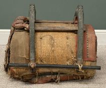 VINTAGE EASTERN YAK SADDLE, 54 (h) x 65 (w) x 70cms (d) Provenance: private collection Conwy