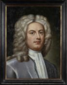 AFTER FRIEDRICH ZINCKE, oil on canvas – portrait of Horatio Walpole, 90 x 67cms Provenance: The