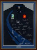 THE RUGBY UNION CLUB HOUSE: SIGNED FRENCH 2007 RUGBY WORLD CUP JERSEY by Nike, size XL, 24 good