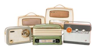 THE RADIO CLUB HOUSE: SELECTION OF TRANSISTOR RADIOS, including c. 1956 Pye P152BQ medium and long
