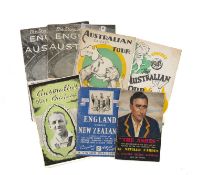 THE CRICKET CLUB HOUSE: VARIOUS TEST CRICKET PUBLICATIONS, including 'The Story of Test Cricket: