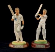 THE CRICKET CLUB HOUSE: ENDURANCE LTD PAINTED RESIN FIGURES, depicting English batsmen Ian Botham