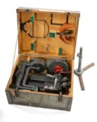 THE MILITARY CLUB HOUSE: VINTAGE GERMAN BINOCULARS, Flak Fernrohr 10x80, in wooden case with
