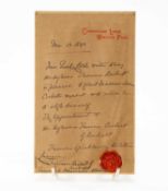 THE ROYALTY CLUB HOUSE: EPHEMERA comprising Princess Marie Louise of Schleswig-Holstein autograph