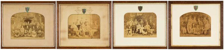 THE PHOTOGRAPHY CLUB HOUSE: VICTORIAN COLLEGE PHOTOGRAPHS comprising four of Queens' College