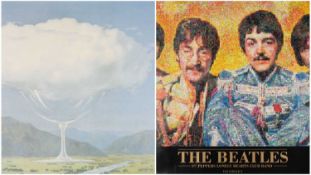 TWO ART POSTERS, comprising 1991 lithograph, La Corde Sensible / Rene Magritte - The Collection