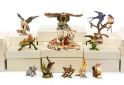 COLLECTION OF 'HIDDEN TREASURES' TRINKET BOXES, by Arora Design UK, including 'Mountain Majesty'