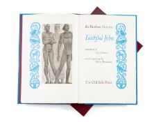 GRIMM (BROTHERS) Faithful John, wood engravings by Harry Brockway, published by OLD STILE PRESS