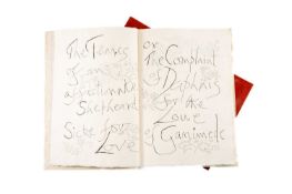 BARNFIELD (RICHARD) The Affectionate Shepheard, published by OLD STILE PRESS, 1998