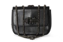 CHRISTIAN LOUBOUTIN SWEET CHARITY LEATHER CROSSBODY BAG, 28cms (w)