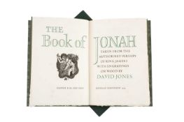 JONES (DAVD) The Book of Jonah, taken from the authorised version of King James I with engravings