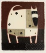 GOVINDER NAZRAN (1964-2008) limited edition (13/250) colour print - 'Bullseye', signed