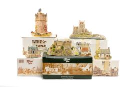 SCOTTISH LILLIPUT LANE MODELS including Eilean Donan Castle, Craigievar Castle, Kirkbrae Cottage