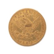 1881 USA $10 GOLD EAGLE, 16.5g