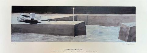 ‡ JOHN KNAPP-FISHER (1931-2015) limited edition (159/175) print - entitled 'Porthgain', fully signed