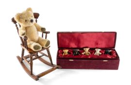 STEIFF A0639 BRITISH COLLECTORS SET 1989-1993, limited edition (615/1500) boxed set