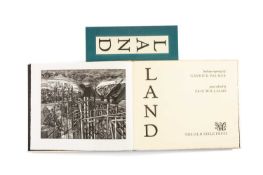WILLIAMS (ERIC), Land, landscape engravings by Garrick Palmer & poems selected by Eric Williams