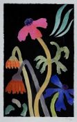‡ NERYS JOHNSON (1942-2001) limited edition (7/95) giclée print - entitled verso 'Faded Anemones