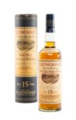 EARLY 2000'S TUBED GLENMORANGIE 15YO MALT WHISKY, 70cl, 43% vol.