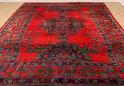 TURKISH USHAK CARPET, 310 x 246cms