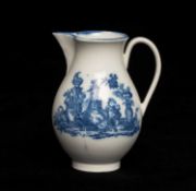 CAUGHLEY 'MOTHER & CHILD' PATTERN SPARROW BEAK JUG, C mark, 9.5cms (h)