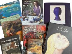 COLLECTION OF EIGHT ARTIST'S BOOKS, including Kevin Sinnott 'Behind the Canvas', 'Bywyd a Gwaith