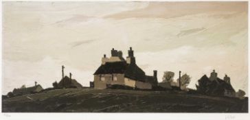 ‡ SIR KYFFIN WILLIAMS RA (1918-2006) limited edition (85/100) lithograph - 'Pen y Graigwen'