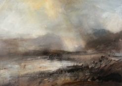 ‡ WILLIAM SELWYN (b. 1933) watercolour - entitled verso 'Dyffryn Mymbyr'