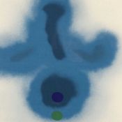 ‡ VICTOR PASMORE (1908-1998) limited edition (23/70) screenprint - untitled, abstract in blue, green