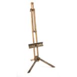 GWILYM PRICHARD STUDIO USED EASEL - fully adjustable, 194cms (h)