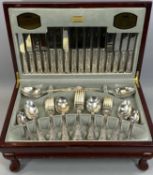 VINERS GUILD COLLECTION CANTEEN OF CUTLERY for eight persons, and a set of six fish knives and forks