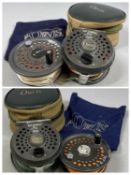 ORVIS BATTENKILL SEA TROUT REEL LINE #8/9, with branded case and spare spool and an Orvis Battenkill