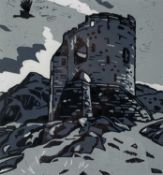 ANN LEWIS RCA (b. 1962) artist's proof print - 'Castell Dolbadarn II', signed and titled in