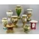 GROUP OF MIXED EUROPEAN PORCELAIN, including two-handled urn shaped vase on stand, body decorated - Image 1 of 3