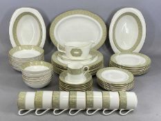ROYAL DOULTON 'SONNET' H5012 PATTERN DINNER SERVICE, including two oval serving dishes