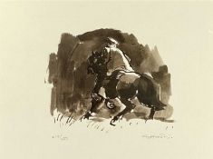 SIR KYFFIN WILLIAMS RA (Welsh, 1918-2006) limited edition (224/500) print - Patagonian Horse