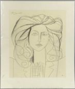 PABLO PICASSO (Spanish, 1881-1973) limited edition (1000/1000) giclée print - portrait of Françoise