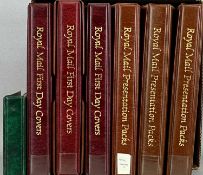 COLLECTION OF WORLD STAMPS, FIRST DAY COVERS & PRESENTATION PACKS, contained in albums