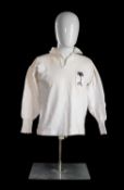 SAMU NAQELEVUKI | FIJI | 1969 All white jersey, match worn by Samu Naqelevuki (1944-2002)