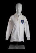 PIERRE VILLEPREUX | FRANCE | 1969 Jersey match-worn for Pierre Villepreux (b.1943) in all-white
