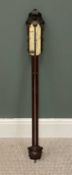 VICTORIAN STICK BAROMETER, L. Gobbi of Liverpool, 98cms (h)
