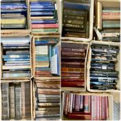 PLAS TEG LIBRARY: LARGE ASSORTMENT OF BOOKS, topics including art, history, and antiques