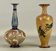 FLORENCE ELIZABETH BARLOW (1856-1909) Doulton Lambeth stoneware vase, shouldered form
