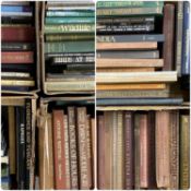 PLAS TEG LIBRARY: LARGE ASSORTMENT OF BOOKS, topics including Antiques, Art, Asian, Historical