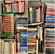 PLAS TEG LIBRARY: LARGE ASSORTMENT OF BOOKS, topics including antiques, history, art, etc.